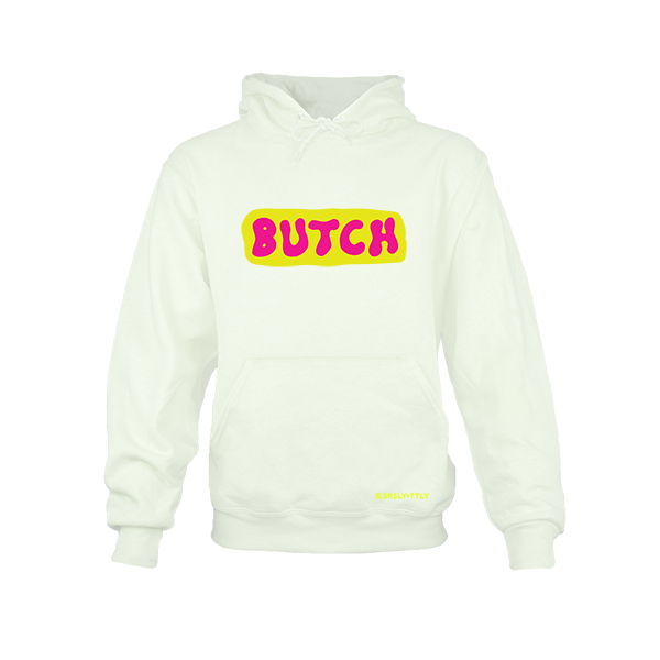 Butch - White Hoodie