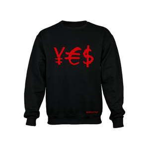 Dirty Money - Black Crewneck Sweatshirt