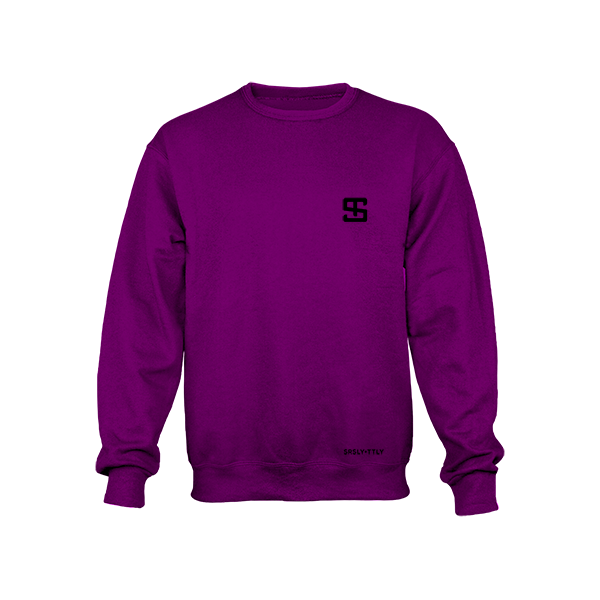 Logo - Purple Crewneck Sweatshirt