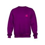 Logo - Purple Crewneck Sweatshirt