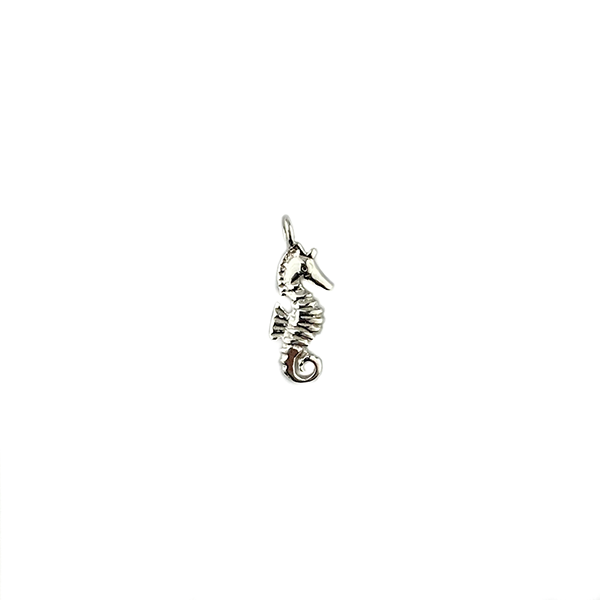 Seahorse Charm - Sterling Silver