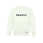 Techno - White Crewneck Sweatshirt