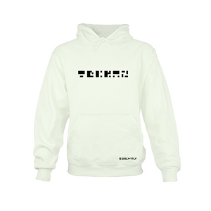 Techno - White Hoodie