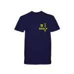 Intersection Navy with Yellow Logo T-Shirt