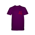 Intersection Purple with Red Logo T-Shirt