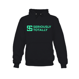 Seriously Totally - Black Hoodie