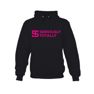 Seriously Totally - Black Hoodie