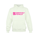 Seriously Totally - White Hoodie