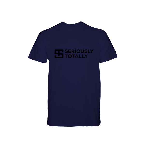 Seriously Totally - Navy T-Shirt