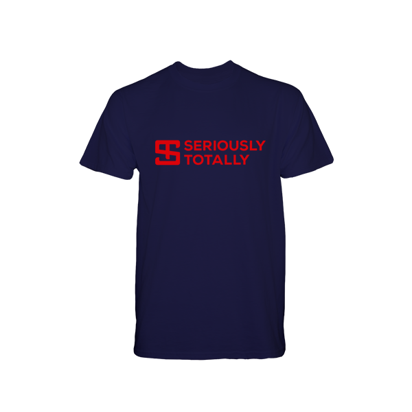 Seriously Totally - Navy T-Shirt