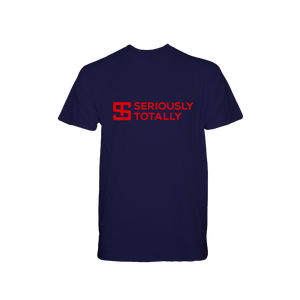 Seriously Totally - Navy T-Shirt