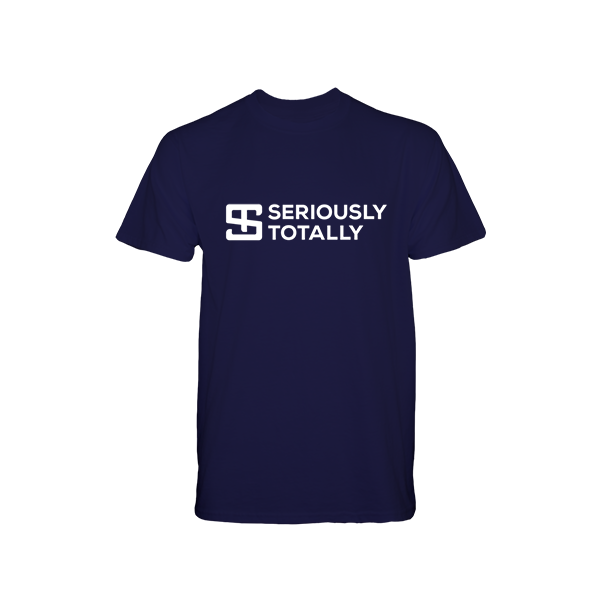 Seriously Totally - Navy T-Shirt
